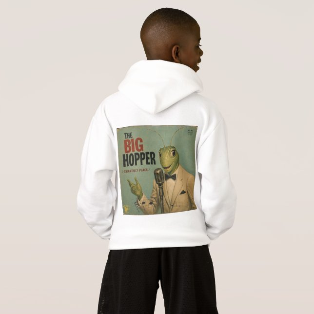 The Big Hopper-albumet: en parodi T Shirt (Hel baksida)