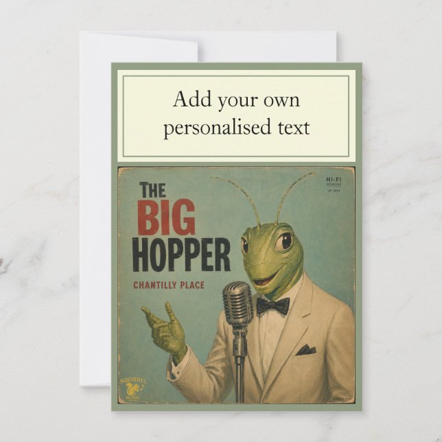 The Big Hopper: en Parodi (Framsida)