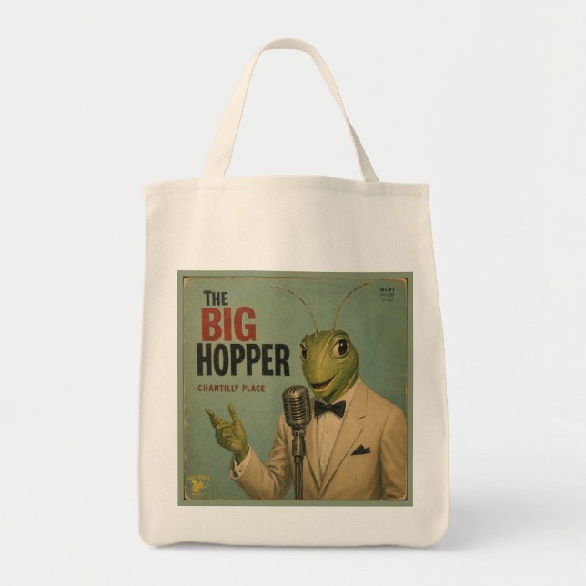 The Big Hopper: en Parodi Tygkasse (Framsidan)