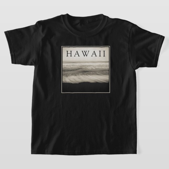 The Big Island Beach Hawaii T Shirt (Laydown)