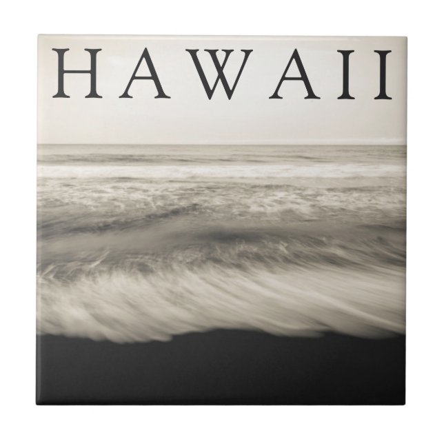 The Big Island Strand Hawaii Kakelplatta (Framsidan)