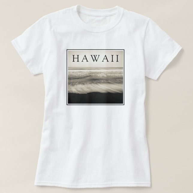 The Big Island Strand Hawaii T Shirt (Design framsida)
