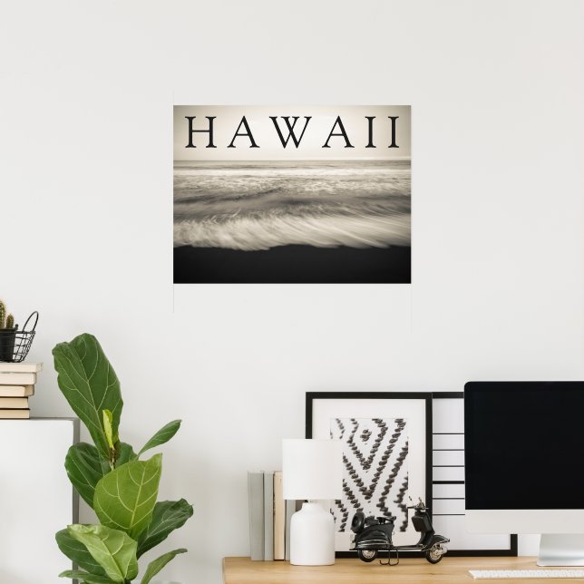 The Big Island-stranden Hawaii Poster (Hemmakontoret)