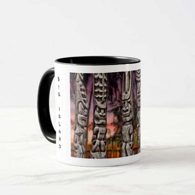The Big Island, Tiki Tribal Council Kaffe Mugg (Framsida vänster)
