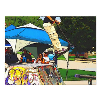 The Big Jump - Scooter Trick Fototryck