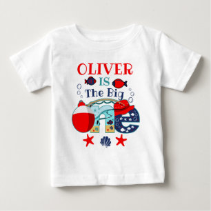 The Big ONE O-fisk-ally One Första födelsedage T Shirt