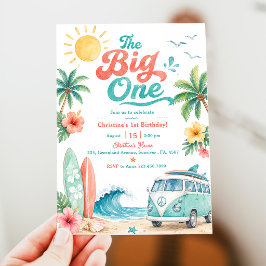 The Big One Surf Beach 1-årsfest Inbjudningar