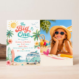 The Big One Surf Beach 1-årsfest Inbjudningar