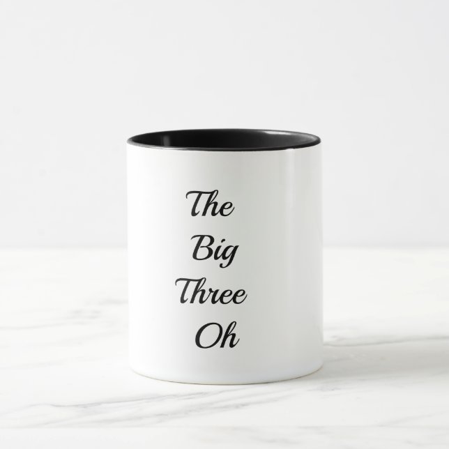 The Big Three Oh - Glad 30 Muggar (Center)