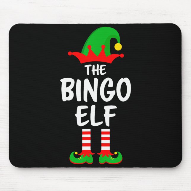 The Bingo Elf Matching Family Christmas  Musmatta (Framsidan)