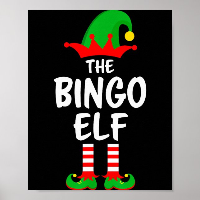 The Bingo Elf Matching Family Christmas  Poster (Framsidan)
