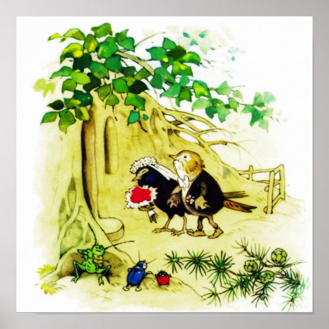 The Bird Wedding Poster (Framsidan)