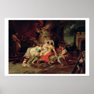 The Birth of Mary, c.1753 (oil on canvas) Poster