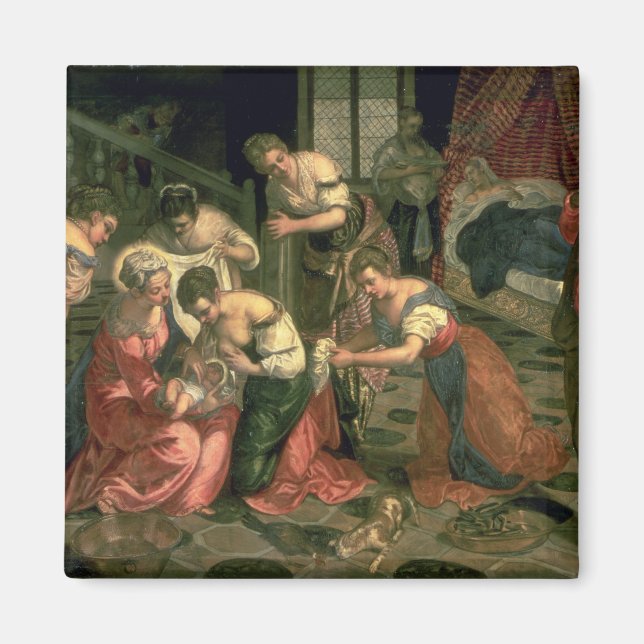 The Birth of St. John the Baptist, 1550-59 Magnet (Framsidan)