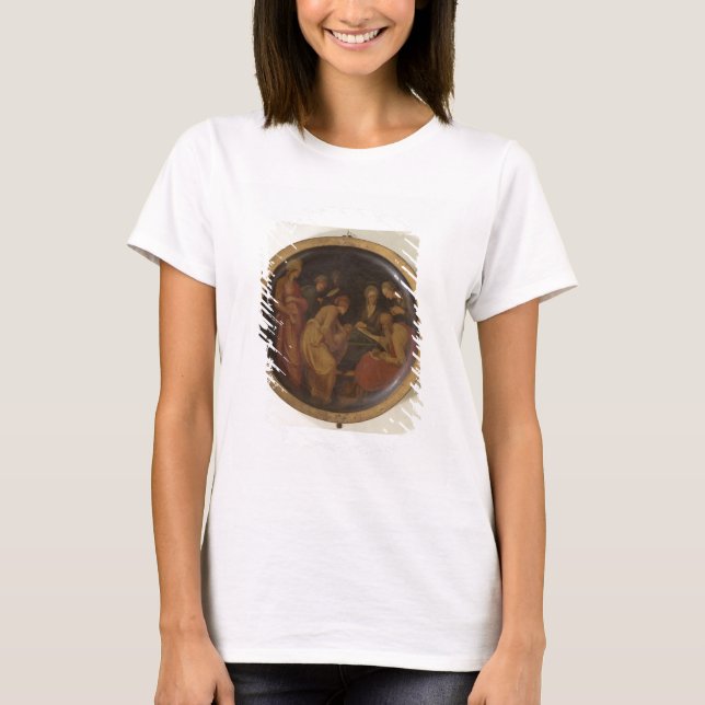 The Birth of St. John the Baptist, c.1526 (olja på Tee Shirt (Framsida)