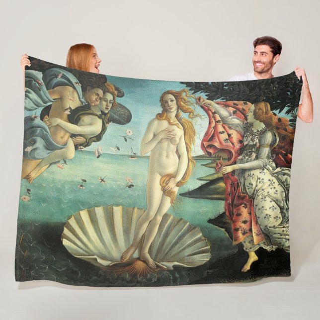 The Birth of Venus Fleecefilt (På plats)