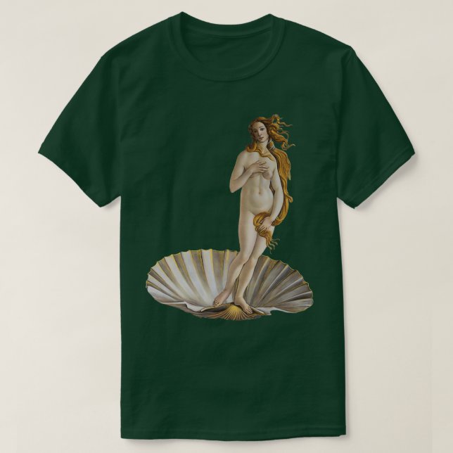 The birth of Venus Sandro Botticelli 1 T Shirt (Design framsida)