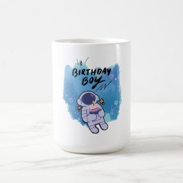 The Birthday Spaceman Kaffemugg