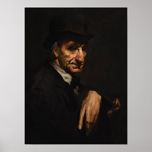 The Black Derby av George Bellows (1905) Poster (Framsidan)