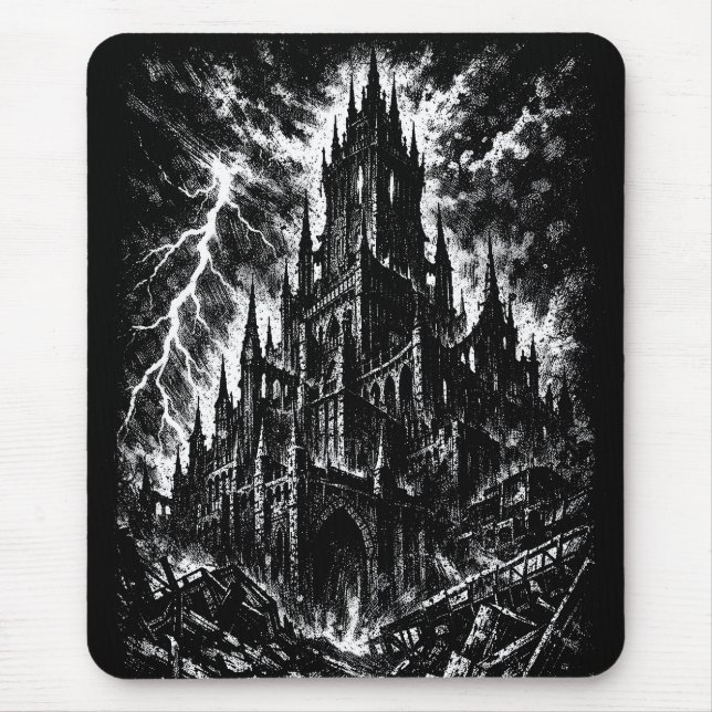 The Black Fortress av BurnsInHell Musmatta (Framsidan)