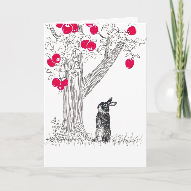 The Black Rabbit and the Apple Tree Kort (Framsida)