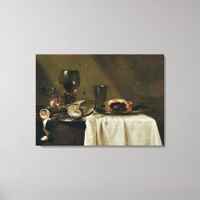 The Blackcurrant Tart, 1635 Canvastryck (Framsida)