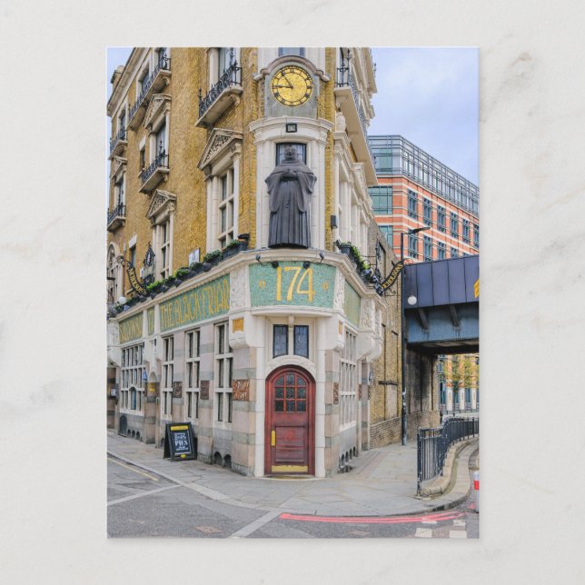The Blackfriar, London UK Postcard Vykort (Framsida)