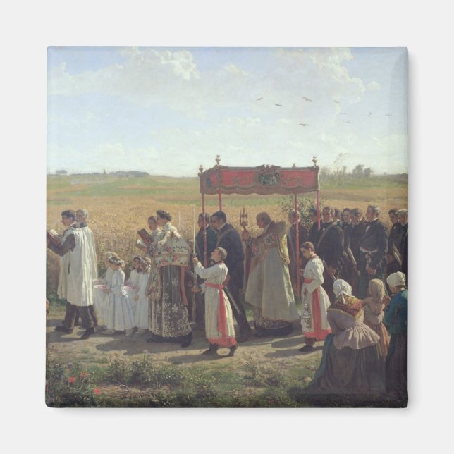 The Blating of the Wheat in the Artois, 1857 Magnet (Framsidan)