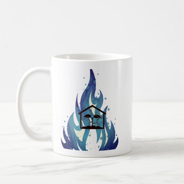 The Blaze - Mugs Kaffemugg (Vänster)