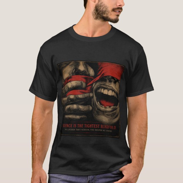 The Blindfold of Silen T Shirt (Framsida)