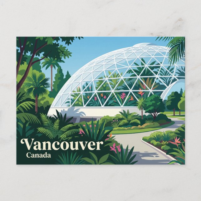 The Bloedel Conservatory Kanada Vykort (Framsida)