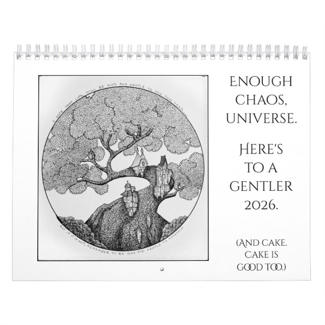 The Bloggess 2026 kalender (Omslag)