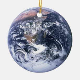The Blue Marble Jordfoto Julgransprydnad Keramik