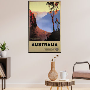 The Blue Mountains, Australien, Poster