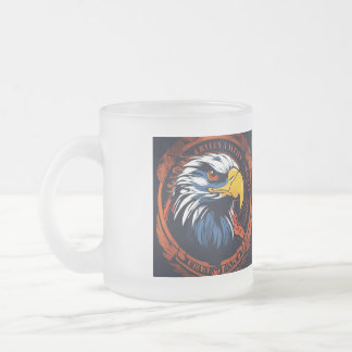 The bold beak frostad glasmugg