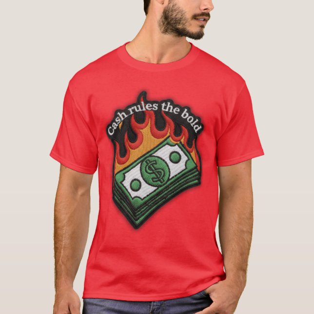 The Bold Burn-flickan T Shirt (Framsida)