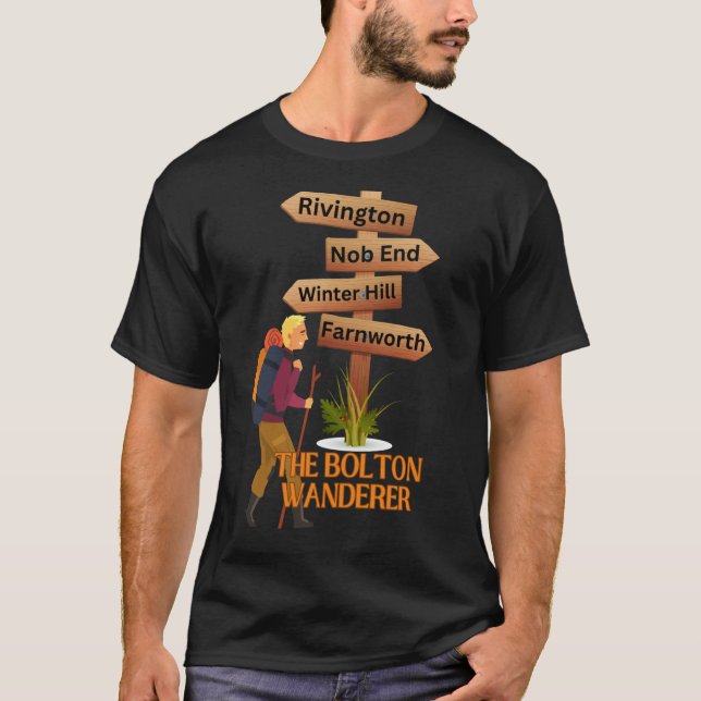 The Bolton Wanderer friend T Shirt (Framsida)