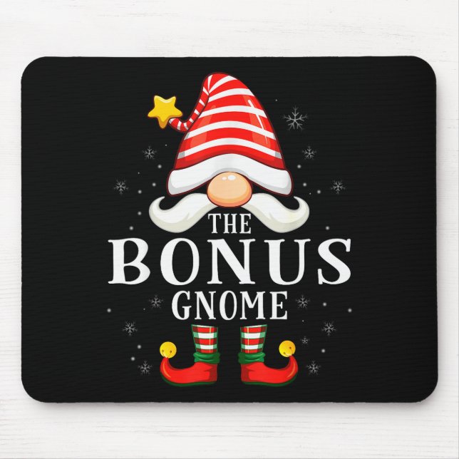 The Bonus Gnome Christmas Group Family Pajama  Musmatta (Framsidan)