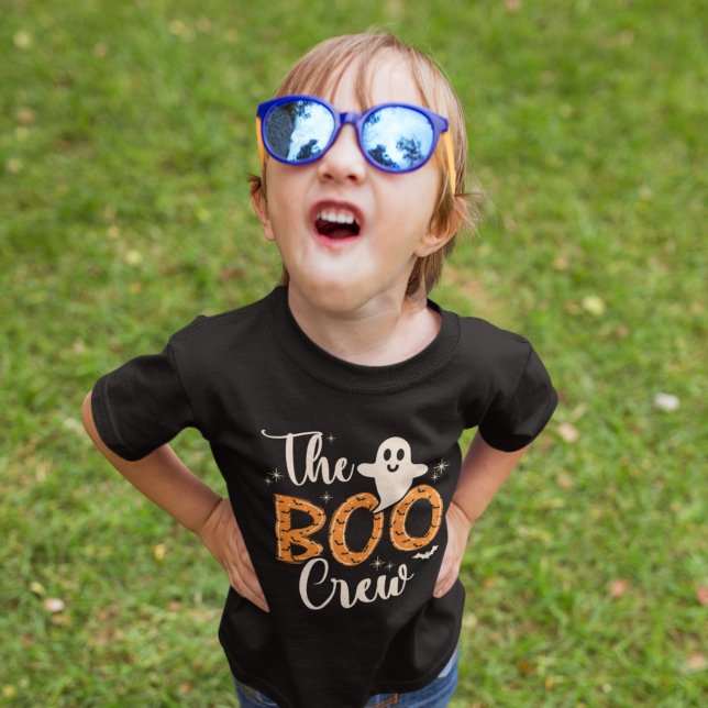 The Boo Crew, Fun Halloween Kids T Shirt (Skapare uppladdad)