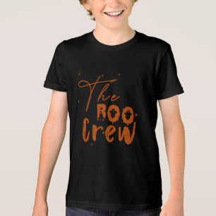 The Boo Crew Halloween Boo T Shirt