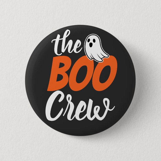 The Boo Crew Halloween Knapp (Framsida)