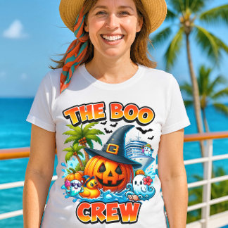 The Boo Crew Halloween-kryssning Familjetröjor T Shirt