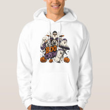 The Boo Crew Hoodie Män Spöklik Ghost Tröja