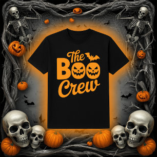 The Boo Crew Jack-O'-Lantern & Fladdermus Hallowee T Shirt