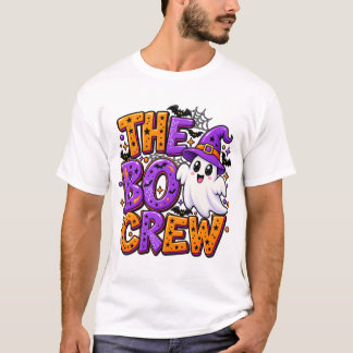 The Boo Crew Söt Spökhäxa Halloween T Shirt