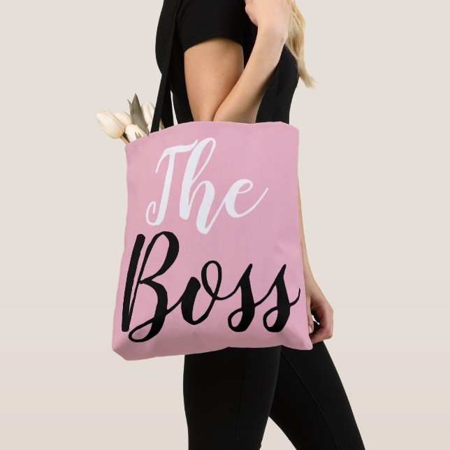 The Boss All-Over-Print Tygkasse (Närbild)