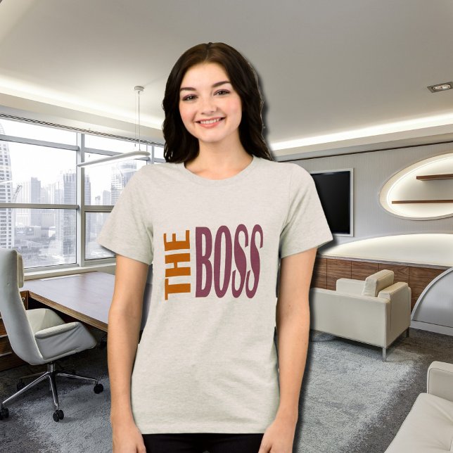 THE BOSS BROWNY T SHIRT (Skapare uppladdad)