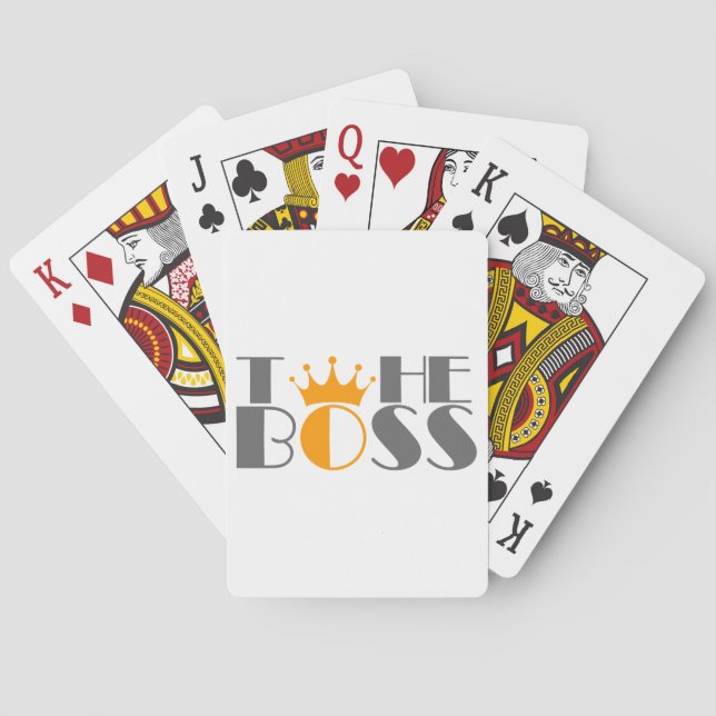 The Boss-kronan Casinokort (Baksidan)