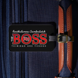 The Boss Trinidad & Tobago Bagagebricka