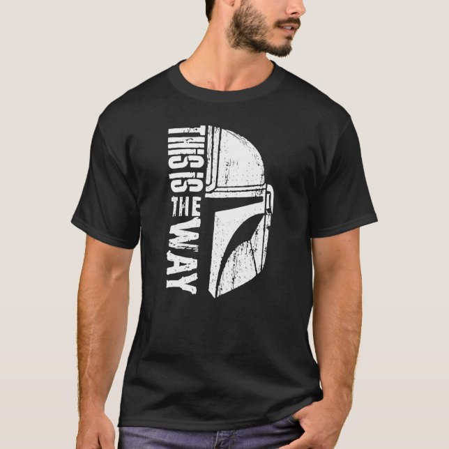The Bounty Hunter - this is the way T Shirt (Framsida)
